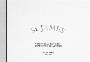 St. James Traditional Bathroom Brassware Collection 2026